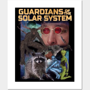 GUARDIAN OF THE SOLAR SYSTEM Funny MCU Super Hero Knock Off Boot Worst Parody But A Good Gift Idea Posters and Art